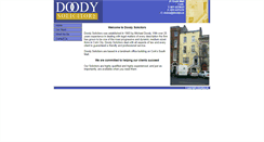 Desktop Screenshot of doodys.ie